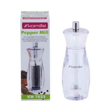 KAMILLE ручная мельница для перца и соли