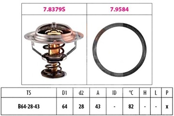 FACET TERMOSTAT NISSAN X-TRAIL