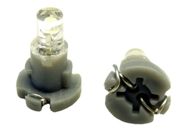 żarówka LED T3 R3 8 mm 1,2w 12v biała zimna