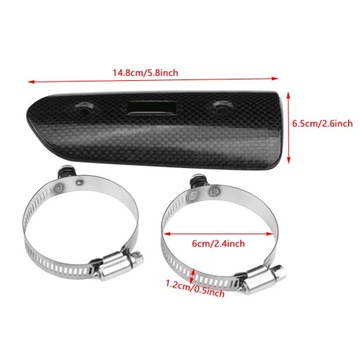 ТЕПЛОВАЯ ЗАЩИТА ВЫХЛОПНОЙ ТРУБЫ МОТОЦИКЛА