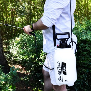 OPRYSKIWACZ CIŚNIENIOWY RĘCZNY 5L GARDETECH PRO DŁUGA STALOWA LANCA 91cm