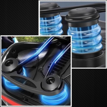 WYGODNE SIODEŁKO ROWEROWE MIĘKKIE SPORTOWE DUŻE SIODŁO DO ROWERU SIEDZISKO