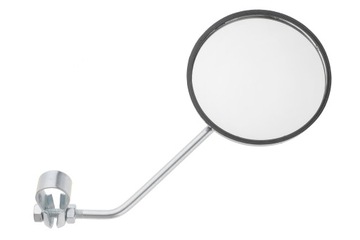 КРУГЛОЕ ВЕЛОСИПЕДНОЕ ЗЕРКАЛО, ПЛАСТИК, 110ММ