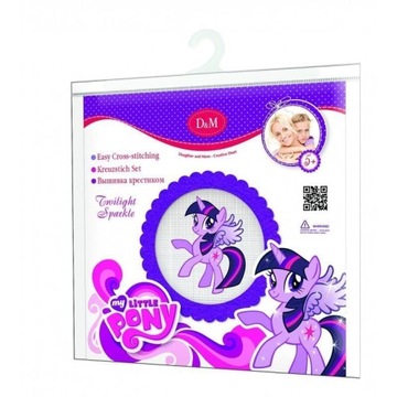 Wyszywany obrazek kucyk Pony Twilight Sparcle