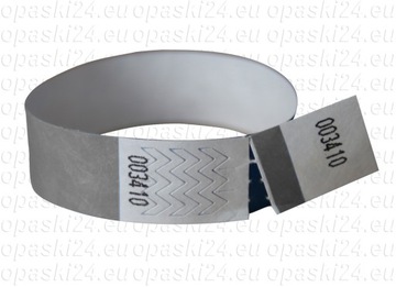 Opaski na rękę 500 szt z kuponem + nadruk