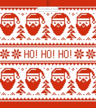 РОЖДЕСТВЕНСКИЕ СУМКИ САНТА-КЛАУС, 25 шт.