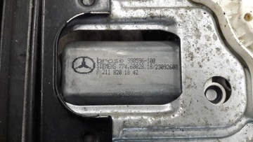 A2037202346 MECHANIZMUS OKNO LEVÝ PŘEDNÍ MERCEDES W203