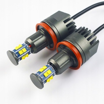 BMW СВЕТОДИОДНЫЕ КОЛЬЦА МАРКЕРЫ 240 Вт E60 E61 E90 E70 X5