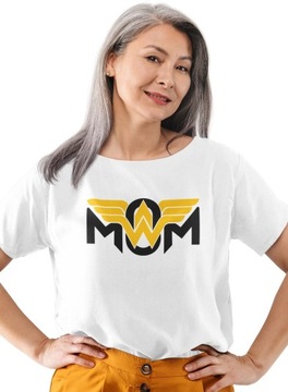 KOSZULKA DAMSKA WONDER WOMAN MOM PREZENT MAMA ONA