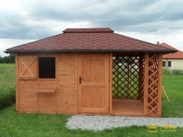 DREWUTNIA MROCZEK 4-СТУПЕННАЯ КРЫША 3x4,5 ПРОИЗВОДИТЕЛЬ