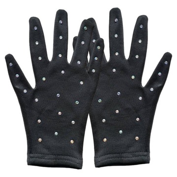 1 ПАРА ПЕРЧАТОК ДЛЯ ФИГУРНОГО КАТАНИЯ ПЕРЧАТКИ ДЛЯ КАТАНИЯ ДЕКОРАТИВНАЯ СЦЕНА GL