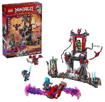 LEGO Ninjago 71841 Burzowa wioska Dragonów Zane Nya Rogue Morro Dragon