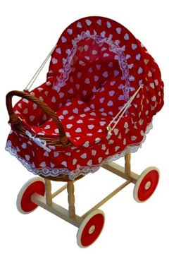 Плетеная кукольная коляска, плетеная кукла, 16 ЦВЕТ