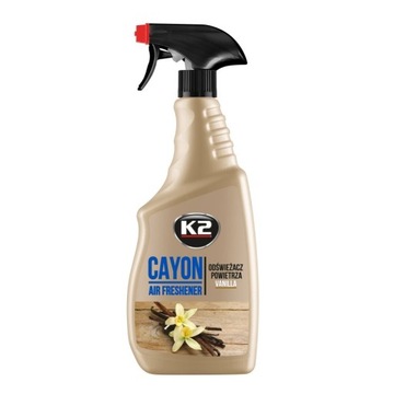 K2 odświeżacz powietrza do samochodu CAYON VANILLA 700 ML