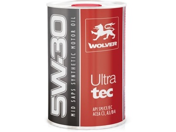 5W-30 Wolver UltraTec 1L