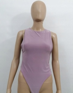 N7A204*BOOHOO BODY FIOLETOWE DOPASOWANE 38 M B01