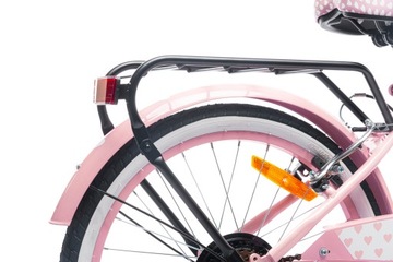 Велосипед для девочек, 20 дюймов, детский велосипед, 6-10 лет, 6 передач, багажник.