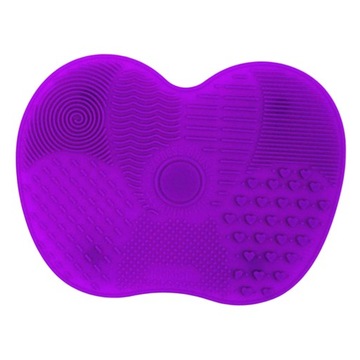 Коврик силиконовый для чистки кистей для макияжа, в двух упаковках, глубокий, 4 шт.