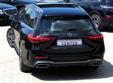 Mercedes Klasa C W206 Kombi Plug-In 2.0 300e 313KM 2023 Mercedes C300e 313 koni 2xAMG Panorama Hak Blis Webasto Ambiente LKA Hi-Fi, zdjęcie 30