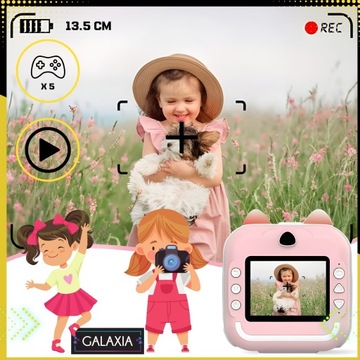 10x PAPIER TERMICZNY SAMOPRZYLEPNY Do Mini Drukarki Drukuś Rolki Wkłady