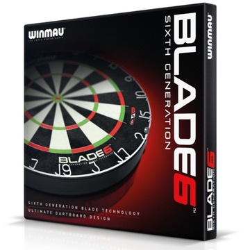 Winmau blade 6 - profesjonalna, sizalowa tarcza do darta - nowa