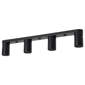 IKEA NYMANE Lampa sufitowa 4 reflektory, antracyt