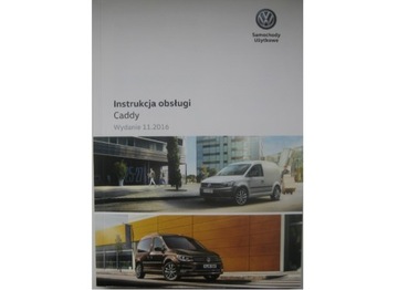 VW Caddy Polska 2015-2020 książka obsługi PL oryginał