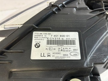 BMW 7 G11 / G12 SVĚTLO LASER PRAVÁ - 16728