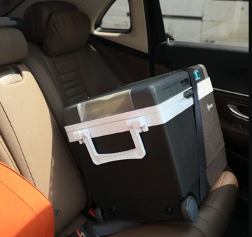 Переносной ХОЛОДИЛЬНИК 33л для кемпинга Серый 40 х 30 х 43 см