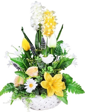 КОРЗИНА Весеннее украшение 35х35