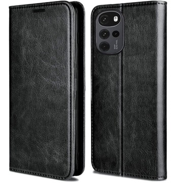 ETUI SKÓRZANE DO MOTOROLA G22 E32 E32s +SZKŁO