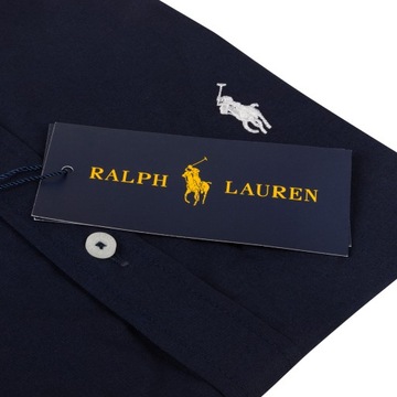 RALPH LAUREN KOSZULA MĘSKA SLIM FIT GRANATOWA L