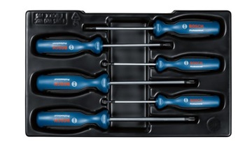 BOSCH ZESTAW 6 WKRĘTAKÓW RĘCZNYCH ŚRUBOKRĘTÓW TORX