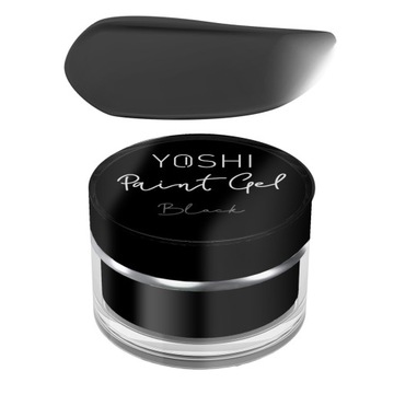 Żel do zdobień Paint Gel Black 5ml YOSHI