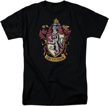 Koszulka Classic Harry Potter Hogwarts Gryffindor Logo Adult T Shirt &