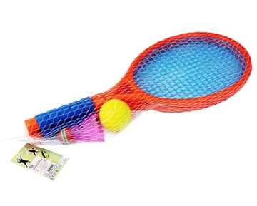 НАБОР ДЛЯ БАДМИНТОНА, ПЛЯЖНЫЕ РАКЕТКИ, СТРЕЛКОВЫЕ МЯЧИ