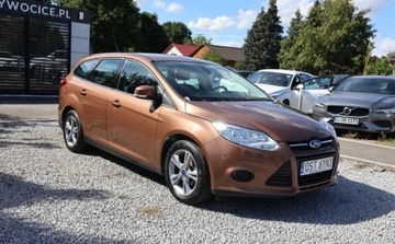 Ford Focus III Kombi 1.0 EcoBoost 100KM 2013 Ford Focus KLIMA, Multifunkcja, El. Szyby, Czujniki cofania, Zadbany, GWAR, zdjęcie 1