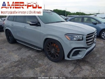 Mercedes GLS X167 2024 Mercedes-Benz GLS 2024 Mercedes-Benz GLS GLS 580 4MATIC SUV 4.0 Benzyna, zdjęcie 1