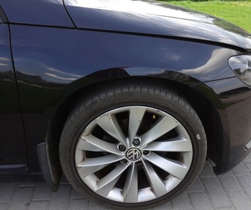 BLATNÍK PRAVÝ PŘEDNÍ VW SCIROCCO 2008- ČERNÁ LC9X