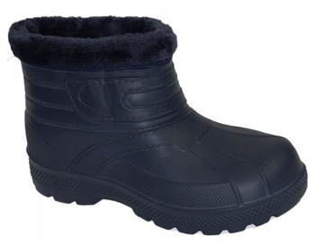 KALOSZE OCIEPLANE PIANKI MĘSKIE ZIMOWE ŚNIEGOWCE