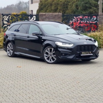 Ford Mondeo V Kombi Facelifting 2.0 EcoBlue 190KM 2020 Ford Mondeo ST-Line Ledy Skory Nawigacja 190 KM Dwa komplety opon 2.0, zdjęcie 2