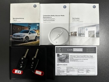 Volkswagen Tiguan II SUV 1.4 TSI 150KM 2017 Volkswagen Tiguan 1Ręka! Grzane fotele, zdjęcie 39
