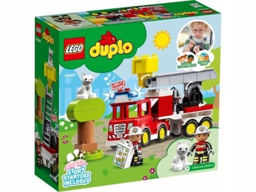 LEGO Duplo 10969 Wóz strażacki KLOCKI