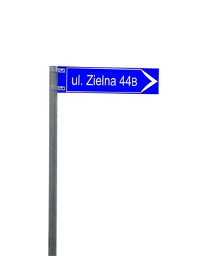 Tabliczka Dwustronna Informacyjna Nazwa Firmy