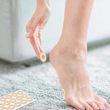 Ochraniacze na palce Poduszki Samoprzylepne podkładki kukurydziane