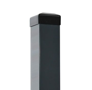 SŁUPEK OGRODZENIOWY 80x80 3mm GRAFIT RAL 7016 230CM