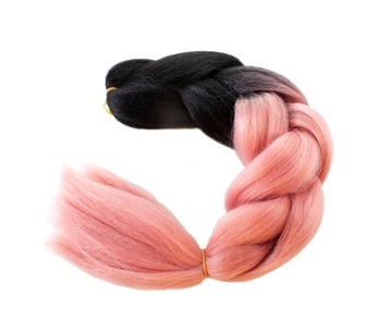 Włosy na warkoczyki KANEKALON ombre