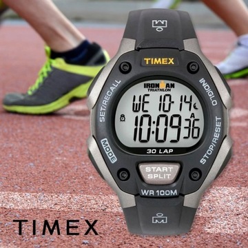 Timex ZEGAREK MĘSKI TIMEX T5E901 C30 Ironman Traditional 30-Lap Full-Size +