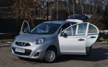 Nissan Micra IV Hatchback 5d Facelifting 1.2 80KM 2016 Nissan Micra GWARANCJA, 2016r, 1.2 Benzyna 80KM, Niski przebieg, Ladnie ut, zdjęcie 17