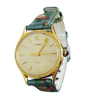 Zegarek damski timex t cell, kwiaty